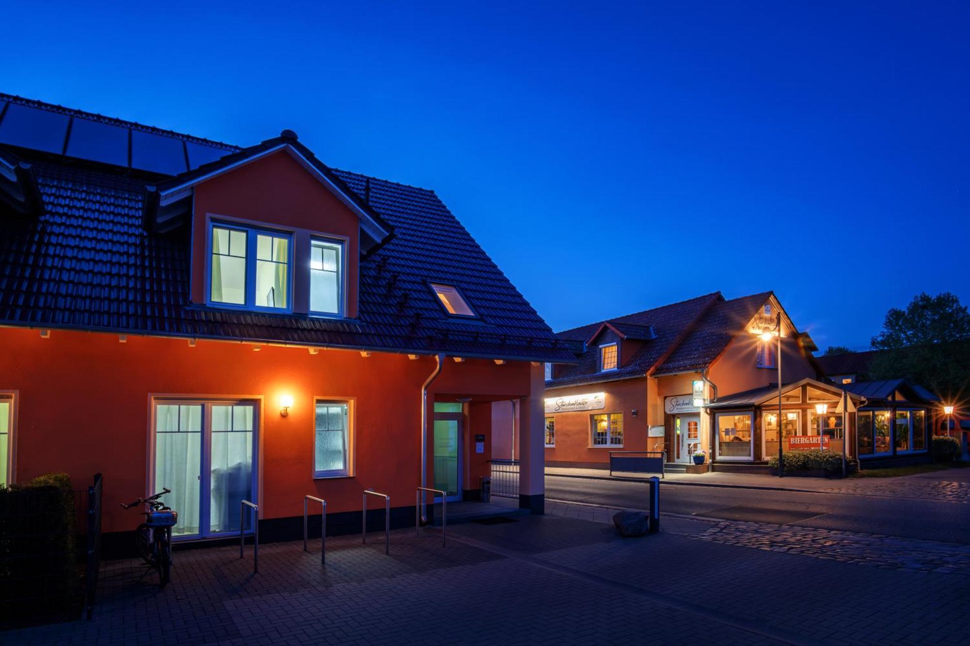 Restaurant & Hotel Storchenklause Storkow  Exterior foto
