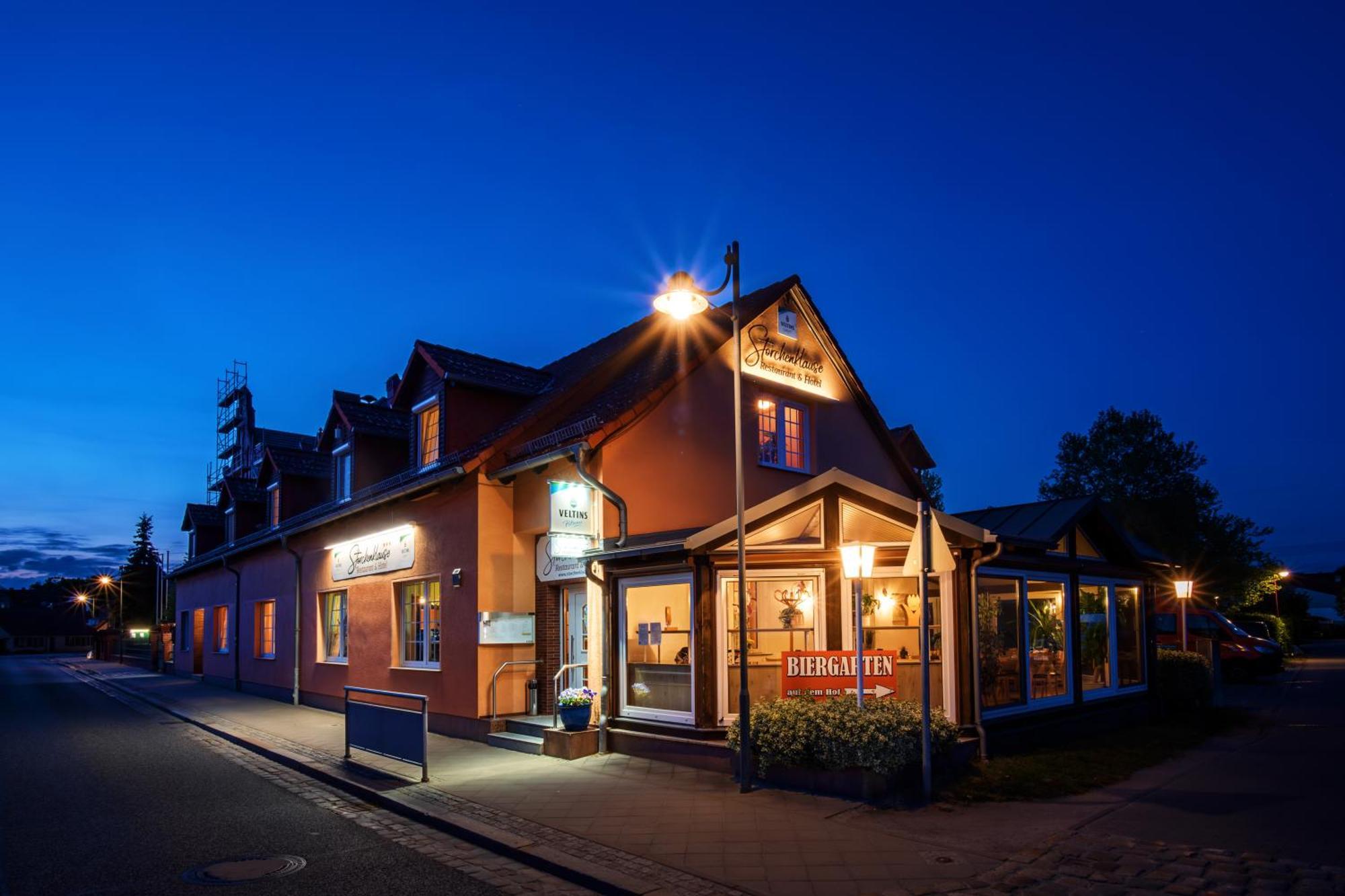 Restaurant & Hotel Storchenklause Storkow  Exterior foto